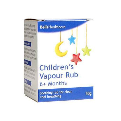 BELLS Vapour Rub Krem For Barn +6 Måned 50 g