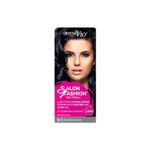 DERMAV10 Hår Farge Natural black
