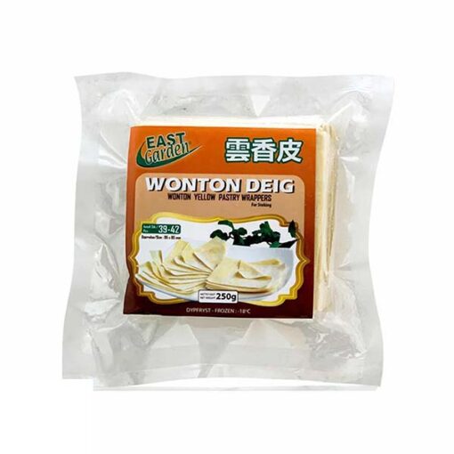 EAST GARDEN Wonton Deig yellow 250 g