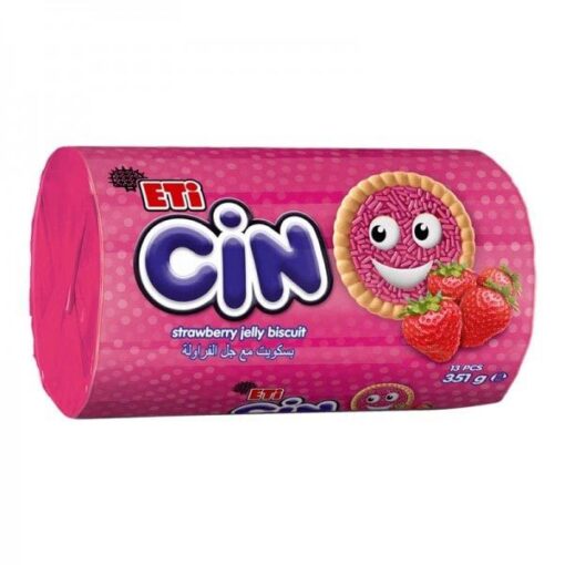 ETI Cin Jordbær Kjeks 325 g