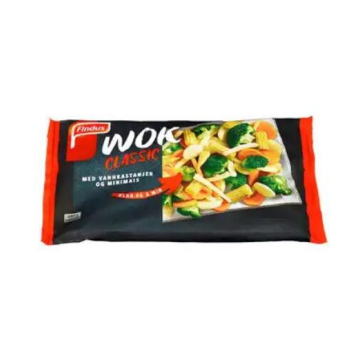 FINDUS Wok Classic Grønnsaker Frossen 480 g