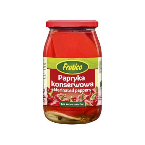 FRUTICO Marinert Paprika 860 g