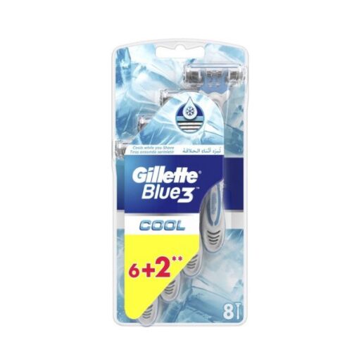 GILLETTE Blue3 cool 8 stk