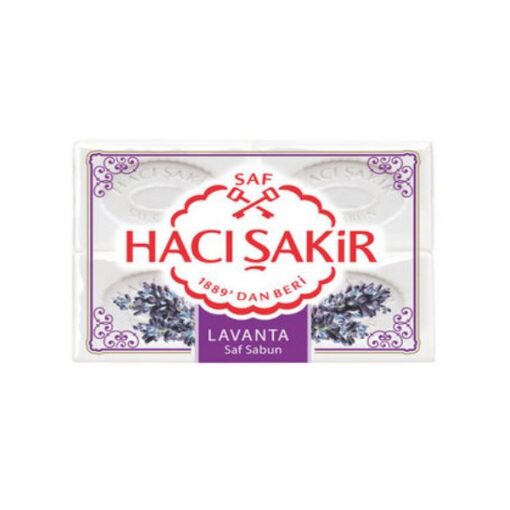HACISAKIR Såpe Lavanta 4x150 g