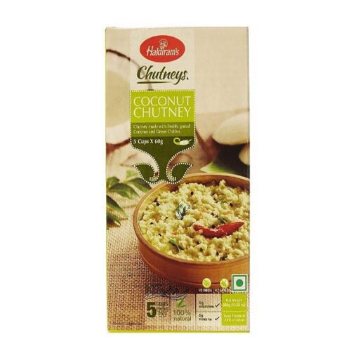 HALDIRAM'S Kokosnøtt chutney 5x60 g 300 g