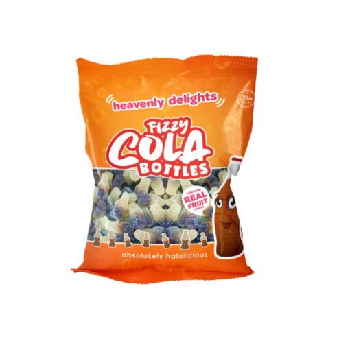 HEAVENLY DELIGHTS cola bottles 80 g
