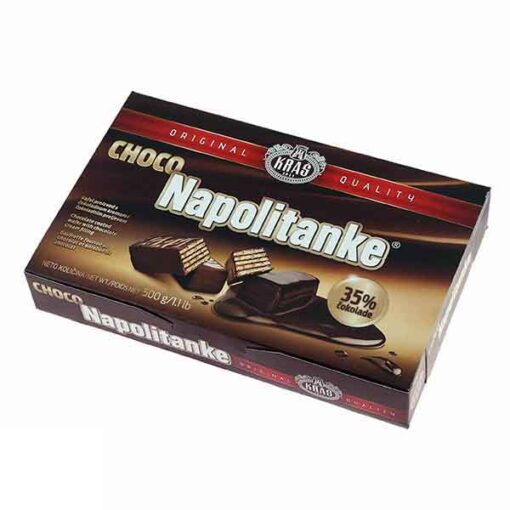 KRAS Napolitanke Sjokolade Smak vaffelKjeks 500 g