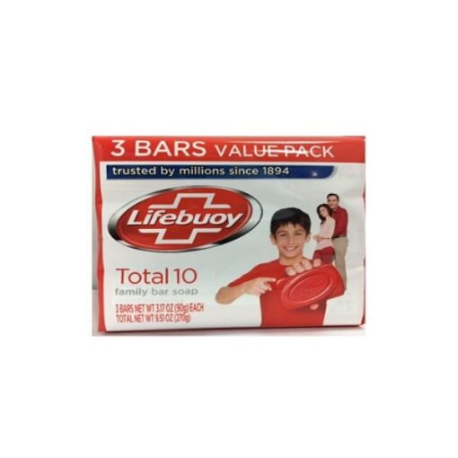 LIFEBUOY Såpe TOTAL 3X90 g