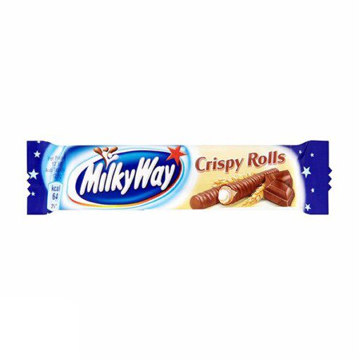 MILKA WAY Crispy Rolls Sjokolade Bars 22.5 g