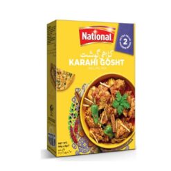 Legg til spenning på spisebordet ved å servere deilig autentisk Karahi Gosht ved hjelp av National Karahi Gosht Recipe Mix. En smaksrik blanding av krydder og urter som gir aroma og smakfull smak. Server nå restaurantkvalitetsmat hjemmefra.