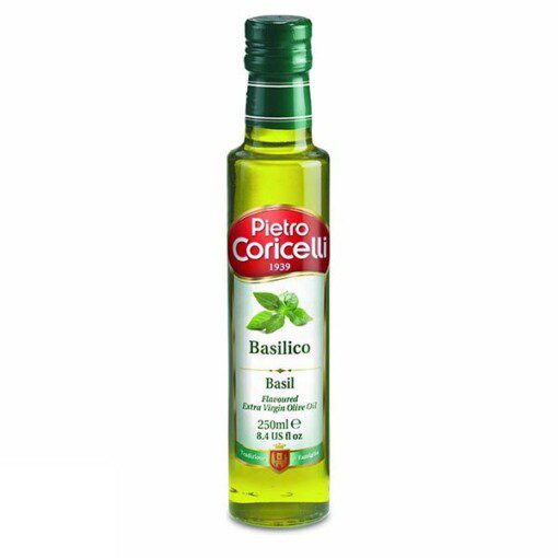 PIETRO CORICELLI Extra Virgin Basilikum Olje 250 ml
