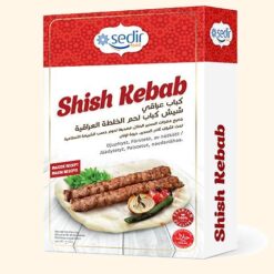 Shish kebab eller shish kebap er et populært måltid med grillede og grillede kjøttretter. Den finnes i middelhavskjøkkenet . Det er en av mange typer kebab, en rekke kjøttretter med opprinnelse i Midtøsten. På nordamerikansk engelsk refererer ordet kebab alene ofte til shish kebab, men utenfor Nord-Amerika kan kebab også bety doner kebab . Det er tradisjonelt laget av lam men det finnes også versjoner med ulike typer kjøtt, fjærfe eller fisk. I Tyrkia grilles shish kebab og grønnsakene som serveres med den separate, vanligvis ikke på samme spyd.