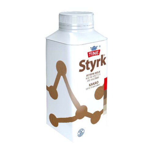 TINE Styrk kakao fettfri melk 330 ml