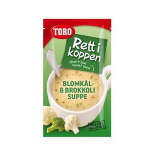 TORO Rik Blomkål Brokkoli Suppe 22 g