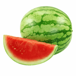Vannmelon er en sommervare og brukes ofte i retter som knyttes til sommer og varme. Den kan deles på flere måter enten i mindre båter eller i større båter som igjen skjæres i skiver. Den er en god tørsteslukker. Vannmelon er også velegnet kuttet i biter til sommersalat, naturell som en forfriskning eller som dessert alene eller i fruktsalat. Den kan også brukes til fruktbowler.