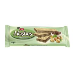 Hoşbeş Hasselnut Wafer , en kandidat til å bli en permanent del av tepausene dine og som du vil nyte sammen med familien og dine kjære, har tynne, sprø oblatplater og en krem ​​som smelter i munnen. Dette produktet, som vil gi deg den fulle smaken av ubestrøede oblater, gir en lett smak med sitt balanserte sukkerinnhold. Du kan konsumere det hvor du vil, når du vil. Takket være hasselnøttkremen er den et ideelt valg for de som ikke kan gi opp smaken av hasselnøtter. Når den lagres i lukkede beholdere under passende forhold, beholder den sin sprøhet og smak til utløpsdatoen.