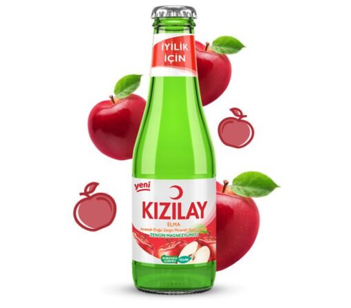 KIZILAY Elma Eple Smak Mineralvann 200 ml