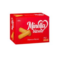 Oppdag allsidigheten og den delikate smaken til Minella Ground Biscuits – det ideelle valget for de som setter pris på klassiske søtsaker og elsker å bake. Takket være den finmalte konsistensen er Minella Ground Biscuits perfekt som base for populære kaker, terter og desserter eller for å foredle kremer og puddinger.