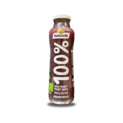 Sunn og smakfull juice av økologisk granateple dyrket og høstet på en bærekraftig måte uten bruk av skadelige kjemikalier. Fri for kunstige tilsetningsstoffer og uten tilsatt sukker.