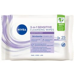 Sensitiv hud trenger spesialbehandling – alltid. Særlig om vinteren vil huden din ha godt av et beroligende renseprodukt. Hvis huden din lett blir irritert, bør du velge NIVEA Sensitive Cleansing Wipes.