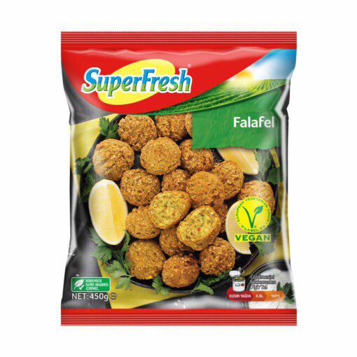 Falafel er vegetarboller eller flate kaker laget av moste kikerter. Falafler er vegetarmat med opprinnelse fra Midtøsten.