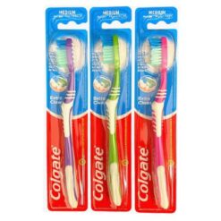 Nyt ekstra rene tenner og et skinnende smil med Colgate® Extra Clean tannbørste. Den manuelle tannbørsten har spesialdesignede sirkulære børster som hjelper deg med å fjerne flekker på tennene.