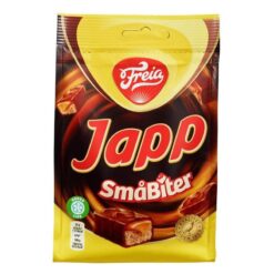 En sjokolade fylt med sjokolademarengs og myk karamell. Din favorittsjokolade i mindre biter, puttet i en pose, klar til å nytes hvorsomhelst, nårsomhelst!