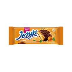 Strekk deg etter et øyeblikk med nytelse og prøv en sandkakekjeks, rørt med søt, delikat karamell, appelsinpartikler og risbiter. Det hele trøstes av deilig dessertsjokolade, laget etter en tradisjonell oppskrift.