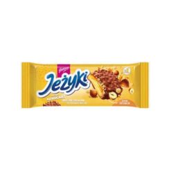 Se etter et øyeblikk med nytelse og prøv en sandkakekjeks, rørt med søt, delikat karamell med hasselnøtter og rischips. Det hele trøstes av deilig melkesjokolade, tilberedt etter en tradisjonell oppskrift. Smaken er supplert med en aromatisk tone av advocaat.