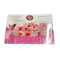 Turkish delight er en type dessert som er kjent over hele verden og har fått et universelt navn, spesielt under navnet "Turkish Delight". Turkish delight, som inneholder mange ingredienser, kan lages med tørket frukt, nøtter eller forskjellige blomster og planter selv eller med deres aromaer. Det eldste kjente navnet på desserten kjent i dag som tyrkisk glede er Rahat-ul Hulküm.