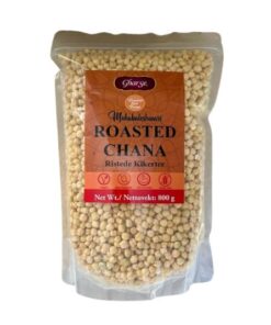 GHAR SE Stekt Chana Uten skall tørrstekte kikerter god smakende snack. Stekt kikertsnacks brukes som kraftsnacks i tusenvis av år.