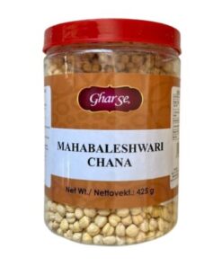 GHAR SE Stekt Chana Uten skall tørrstekte kikerter god smakende snack. Stekt kikertsnacks brukes som kraftsnacks i tusenvis av år. Brukes som en enkel matbit i te, kaffe, cocktail, nyter filmen, en naturlig matbit med en rik kilde til protein, kalsium, kostfiber og antioksidanter som er helt naturlige.