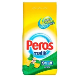 PEROS Matic Vaskepulver Hvit Tøy Lemon PEROS Matic Vaskepulver Farget nye kraftige formel, prøv den nå og se forskjellen på plettfri rengjøring!