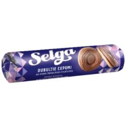 SELGA Treat Double Kjeks Melkesjokoladefyll Vil du oppdage noe nytt og herlig i dag, får du et skikkelig smakseventyr med Selgas doble cookies med Melkesjokoladefyll . Ta litt tid fra hverdagen din – slapp av og nyt våre doble cookies!
