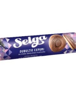 SELGA Treat Double Kjeks Melkesjokoladefyll Vil du oppdage noe nytt og herlig i dag, får du et skikkelig smakseventyr med Selgas doble cookies med Melkesjokoladefyll . Ta litt tid fra hverdagen din – slapp av og nyt våre doble cookies!