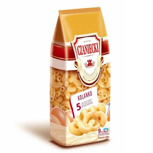 CZANIECKI Makaron Kolanko Pasta Vi tilbereder eggnudler basert på tradisjonelle oppskrifter – smaken deres er som en retur til barndommen.