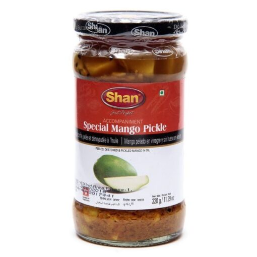 SHAN Mango Special Kasundi Pickle er laget av deilige Kasundi-mangoer og gir en uovertruffen syrlig vri til din tradisjonelle rett.