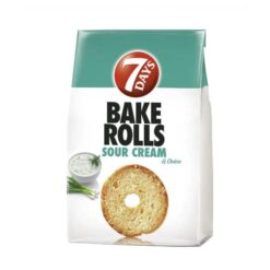 7 DAYS Bake Rolls Sour Krem 160 g