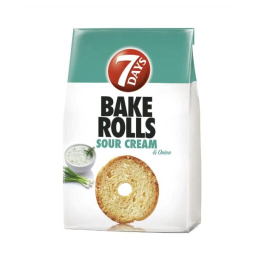 7 DAYS Bake Rolls Sour Krem 160 g