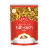 avrattan - Krydret Snack-blanding av delte kikerter, Puy-linser, peanøtter, risflak og tomatchips. En ekstraordinær blanding av tørkede nøtter, snacks linser, poha og klassiske indiske krydder, Haldirams Navratan Mixture er en signatur velsmakende snack laget for å tilfredsstille enhver