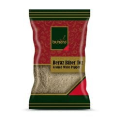 BUHARA Pepper Hvit Malt 150 g