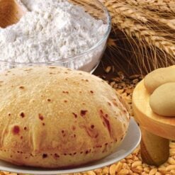 Overlegen kvalitetsatta laget av den fineste hveten lokalt hentet fra Indias fineste hveteåkre for langvarig myk rotis.