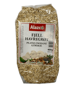 ALAZCO Fjell Havregrøt Platki Owsiane Gorskie 400 g