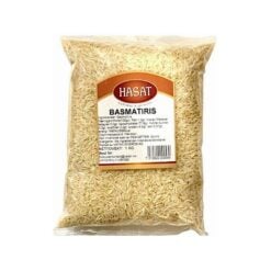 Basmati er en type ris med en unik smak og aroma som ligner popcorn... Den nøtteaktige lukten skyldes tilstedeværelsen av acetylpyrrolin i Basmati.