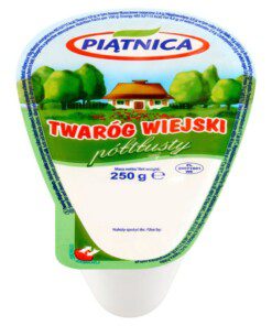PIATNICA Twarog Wiejski Halvfett 250 g