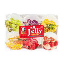 ABC Fruit Jelly Snack Assorted 6pkx83 g