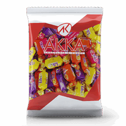 AKKA Soft Candy Toffe Miksed Frukt Smak 350 g