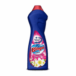 BINGO Kjøkken Skurekrem Jordbær 750 ml