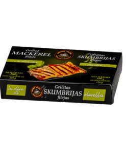 Brivais Vilnis grillet makrellfilet i olivenolje er et deilig og sunt valg for sjømatelskere. Laget av bærekraftig hentet makrellfilet, er dette produktet forsiktig grillet til perfeksjon og deretter pakket i olivenolje for å bevare sin naturlige smak. Resultatet er en mør og smakfull fisk som kan nytes rett ut av boksen, eller brukes som ingrediens i salater, smørbrød, pastaretter og mer. Dette produktet er et sunt og praktisk alternativ for de som leter etter et raskt og enkelt måltid eller mellommåltid som også er bra for helsen.