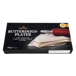 BAKEVERKET Butterdeigsplater Smørdeig 450 g